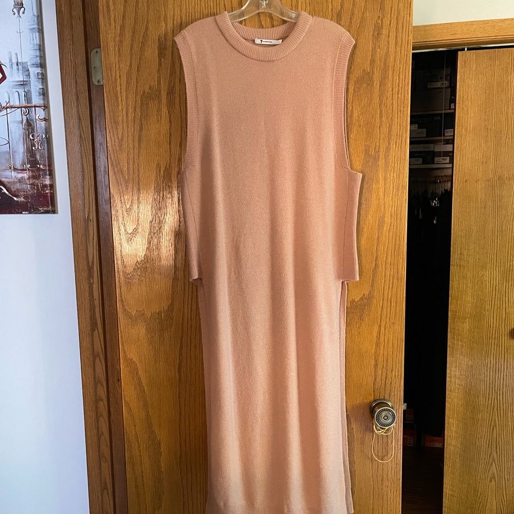 Long Side Split Sweater - image 7